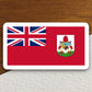 Bermuda country flag sticker, international country sticker, international sticker, Bermuda sticker, Room Décor