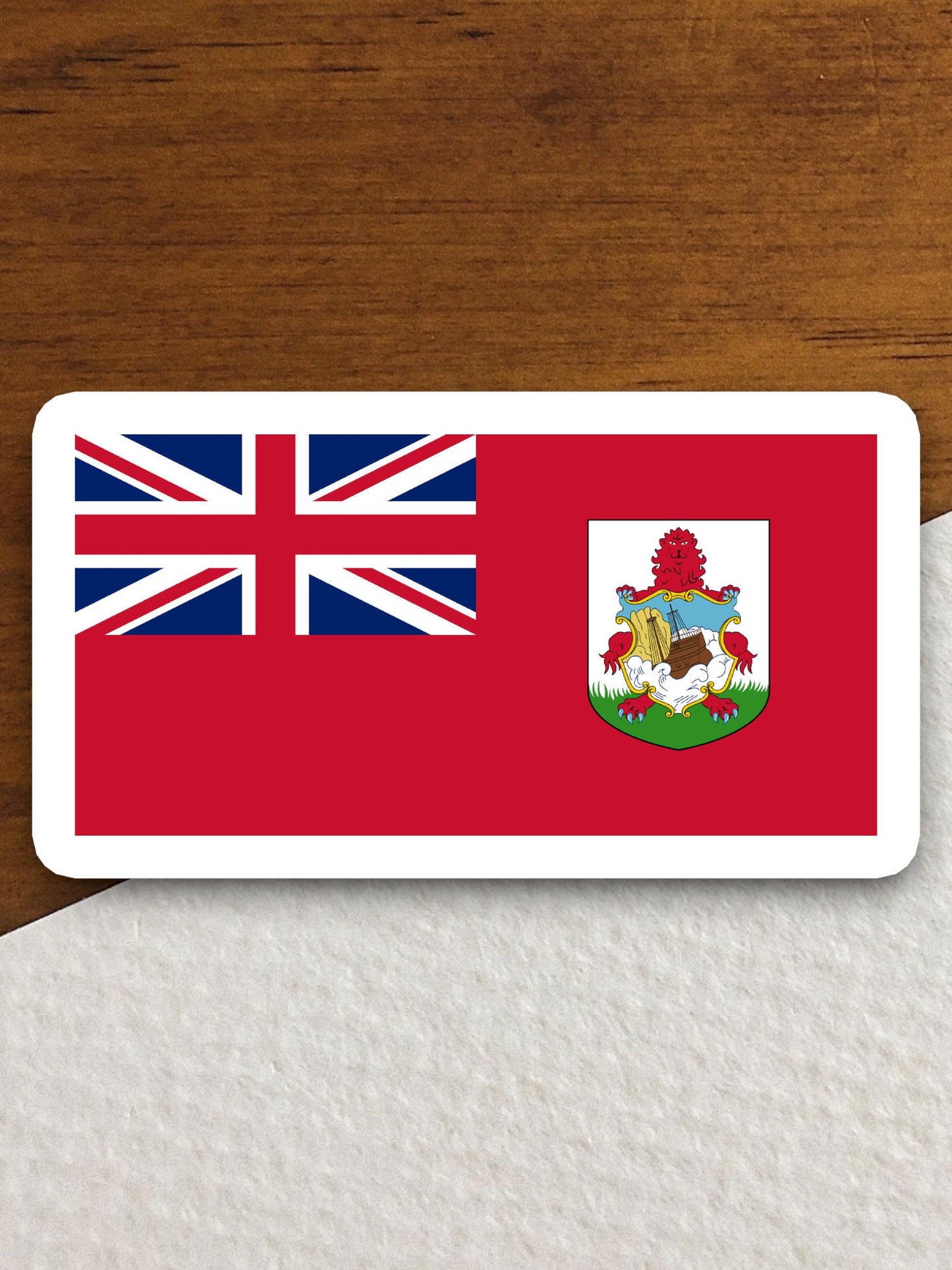 Bermuda country flag sticker, international country sticker, international sticker, Bermuda sticker, Room Décor