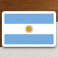 Argentina country flag sticker, international country sticker, international sticker, Argentina sticker, Room Décor