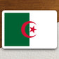 Algeria country flag sticker, international country sticker, international sticker, Algeria sticker, Room Décor