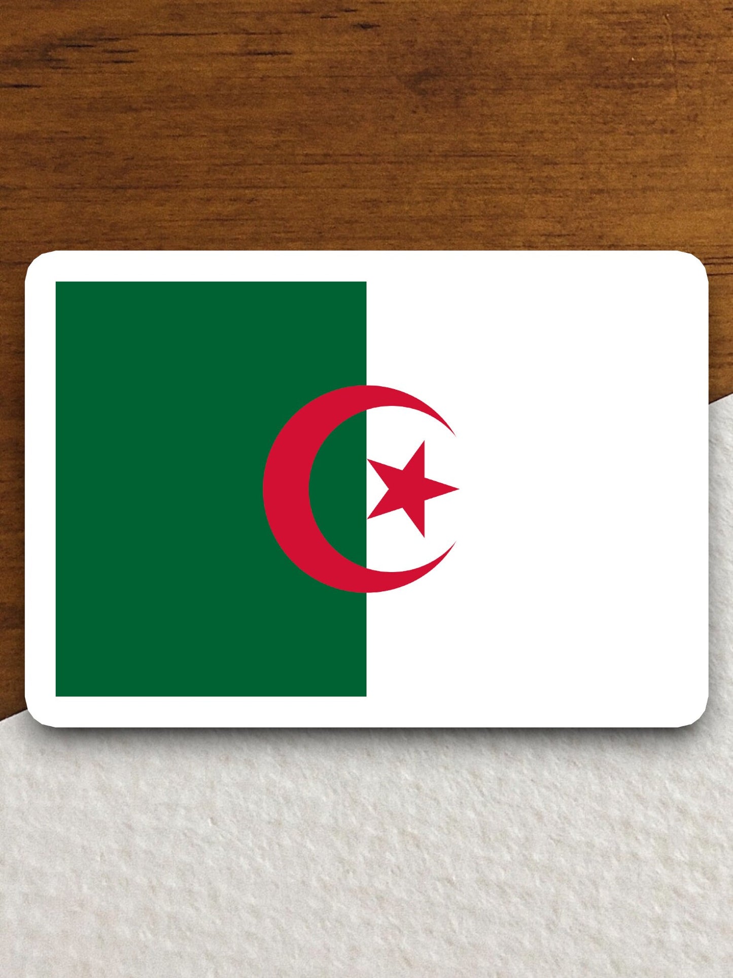 Algeria country flag sticker, international country sticker, international sticker, Algeria sticker, Room Décor