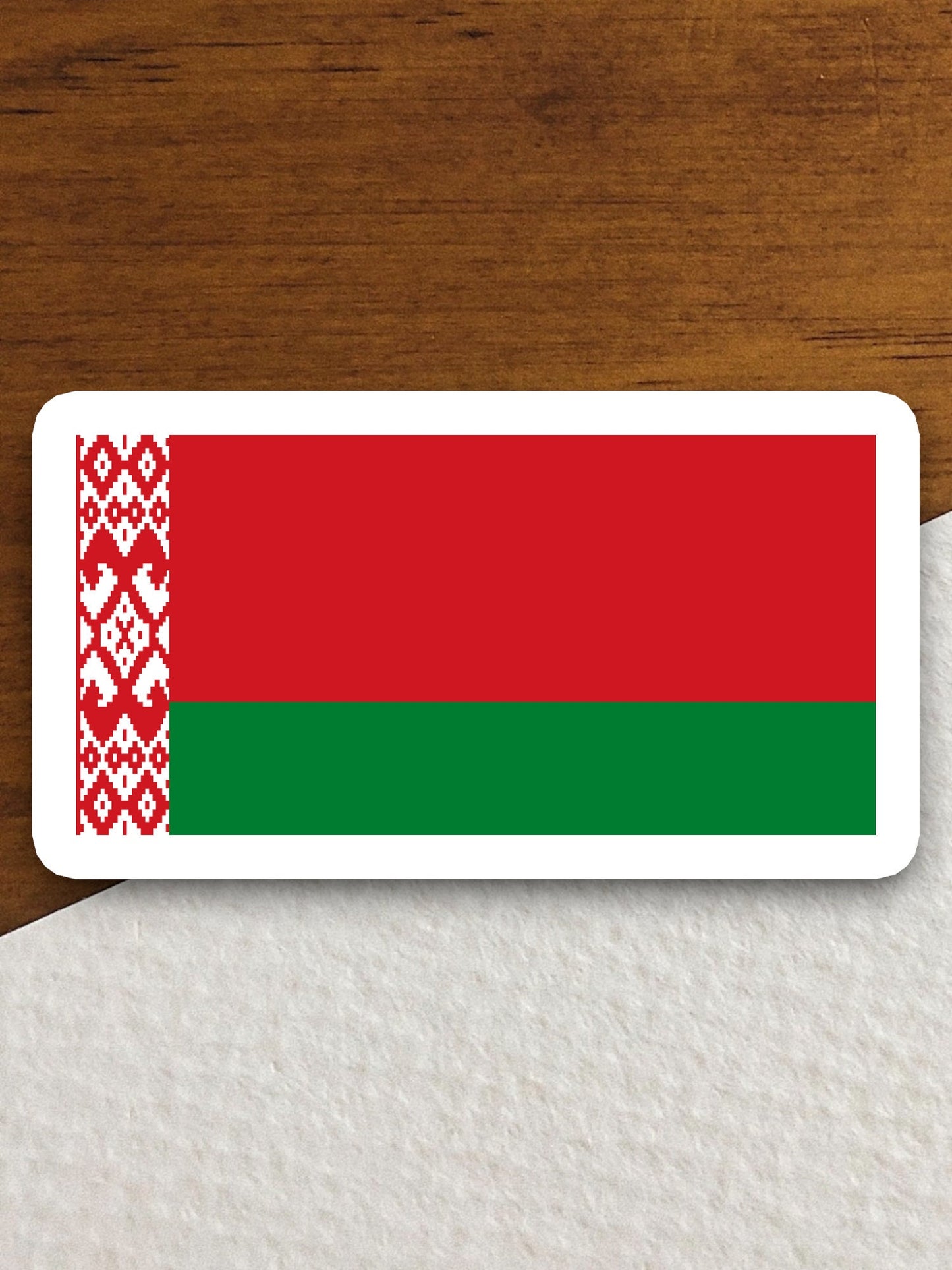 Belarus country flag sticker, international country sticker, international sticker, Belarus sticker, Room Décor