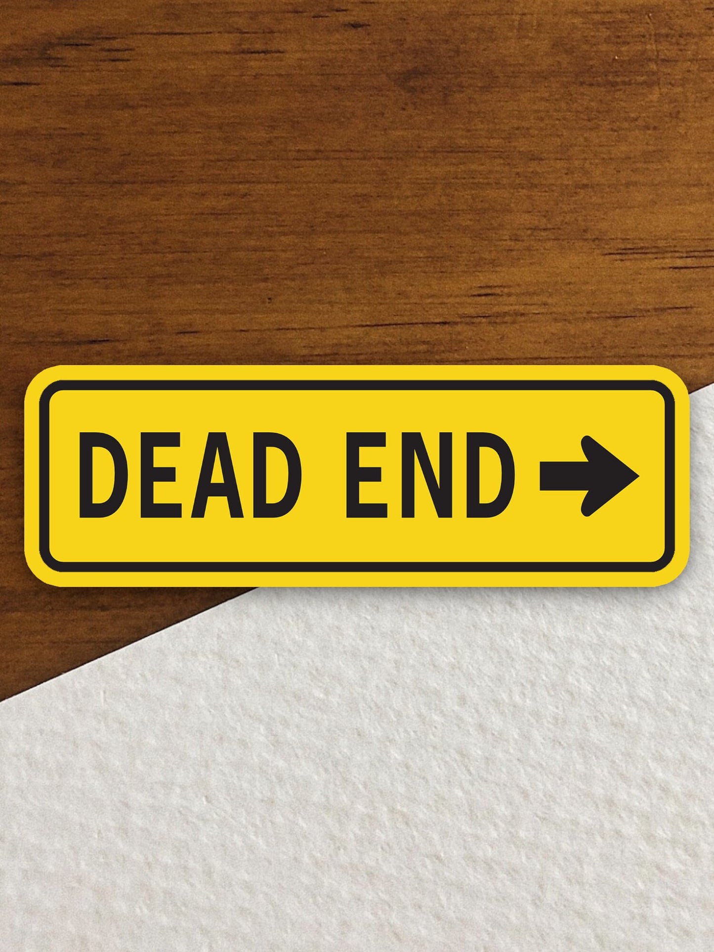 dead end right  road sign stickers, Room Decor, Traffic Sticker, Road Sign Decoration, Road Work Signs, Traffic Sign