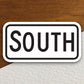 south road sign stickers, Room Decor, Traffic Sticker, Road Sign Decoration, Road Work Signs, Traffic Sign