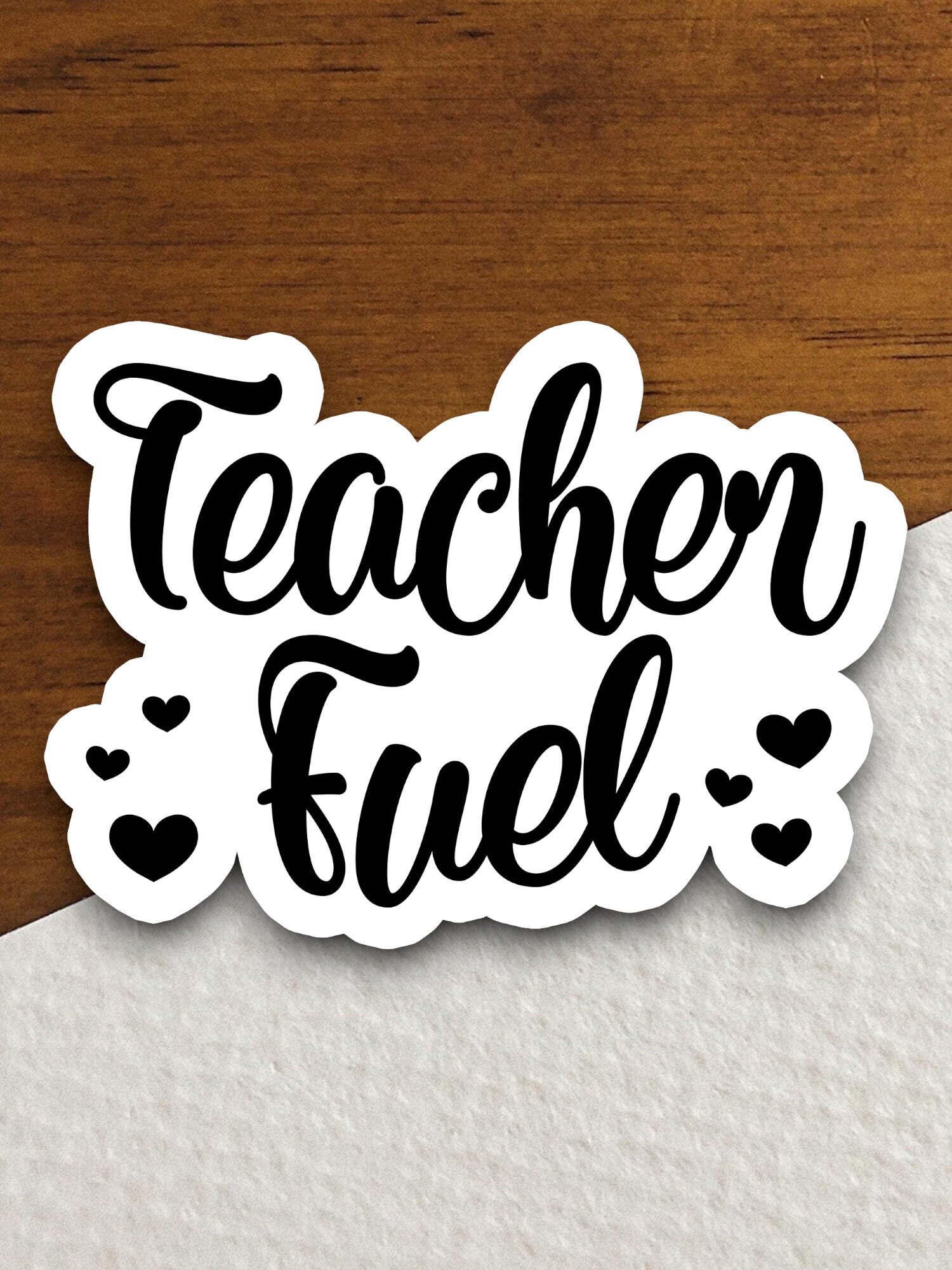 Teacher Fuel Sticker, Teacher Sticker, Education Sticker, School Sticker, Cute Sticker, Room Decor