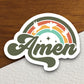 Amen sticker, Religious Sticker, Faith Sticker, Worship Sticker, Christian Sticker, Scripture Sticker, Room Décor