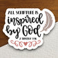 Inspired by God Scripture sticker, Religious Sticker, Faith Sticker, Worship Sticker, Christian Sticker, Scripture Sticker, Room Décor