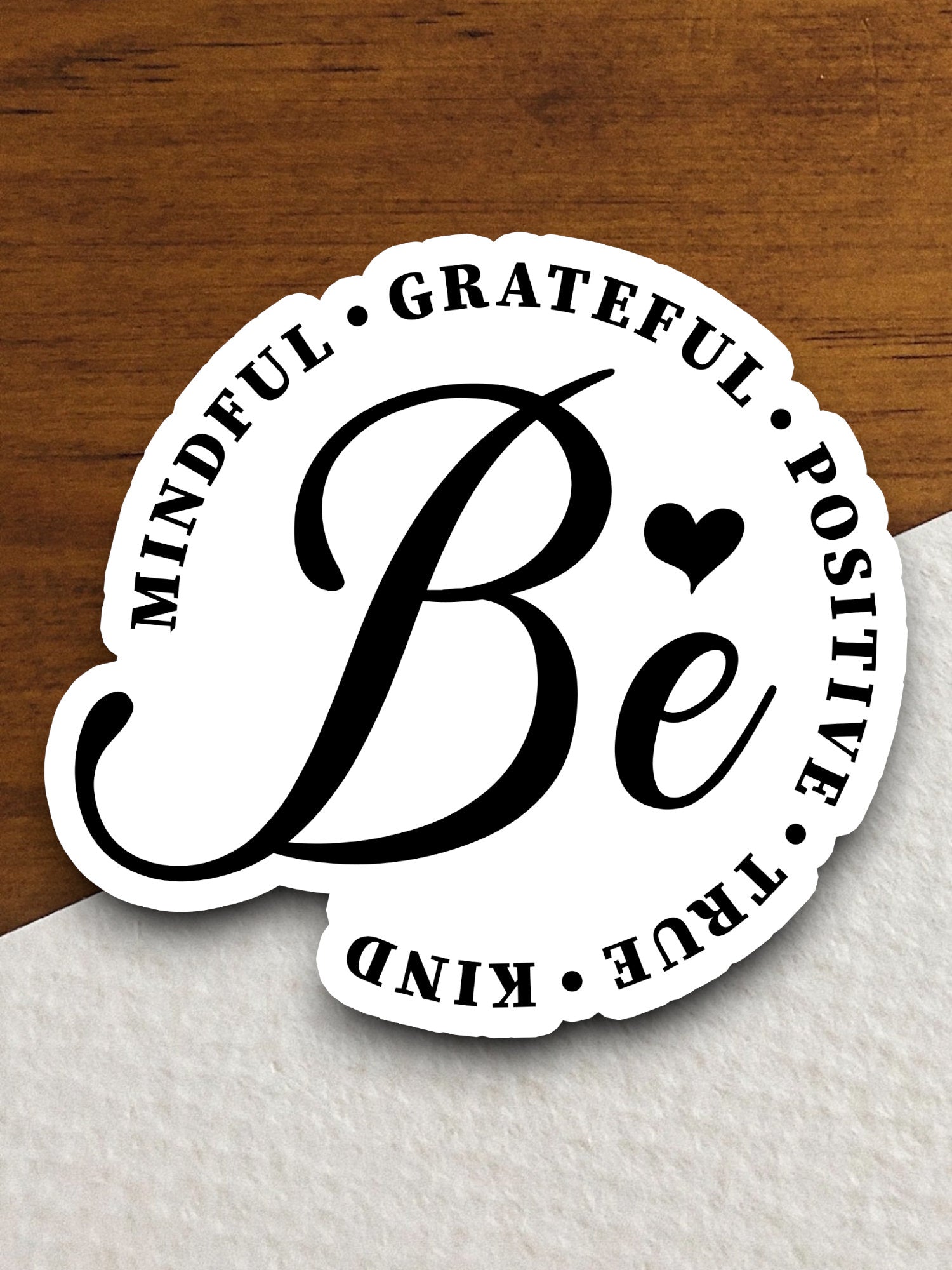 Be mindful grateful positive true kind sticker, mindful sticker, grateful sticker, Religious Sticker, Faith Sticker, Worship Sticker