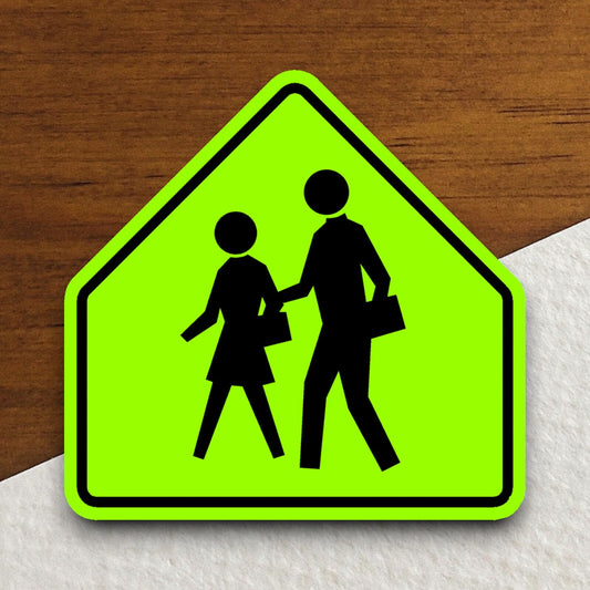 School Zone  road sign stickers, Room Decor, Traffic Sticker, Road Sign Decoration, Road Work Signs, Traffic Sign