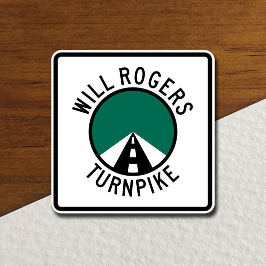 Will Rogers Turnpike  road sign stickers, Room Decor, Traffic Sticker, Road Sign Decoration, Road Work Signs, Building Signs, Traffic Sign