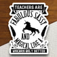 Teachers are Fabulous Sassy and Magical Sticker, Teacher Sticker, Education Sticker, School Sticker, Cute Sticker, Room Decor