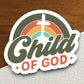 Child of God sticker, child sticker, cross sticker, Religious Sticker, Faith Sticker, Worship Sticker, Christian Sticker, Scripture Sticker