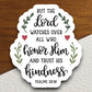 But the Lord Watches Over All Who Honor Him and trust His kindness sticker, Religious Sticker, Faith Sticker, Honor sticker, Lord sticker