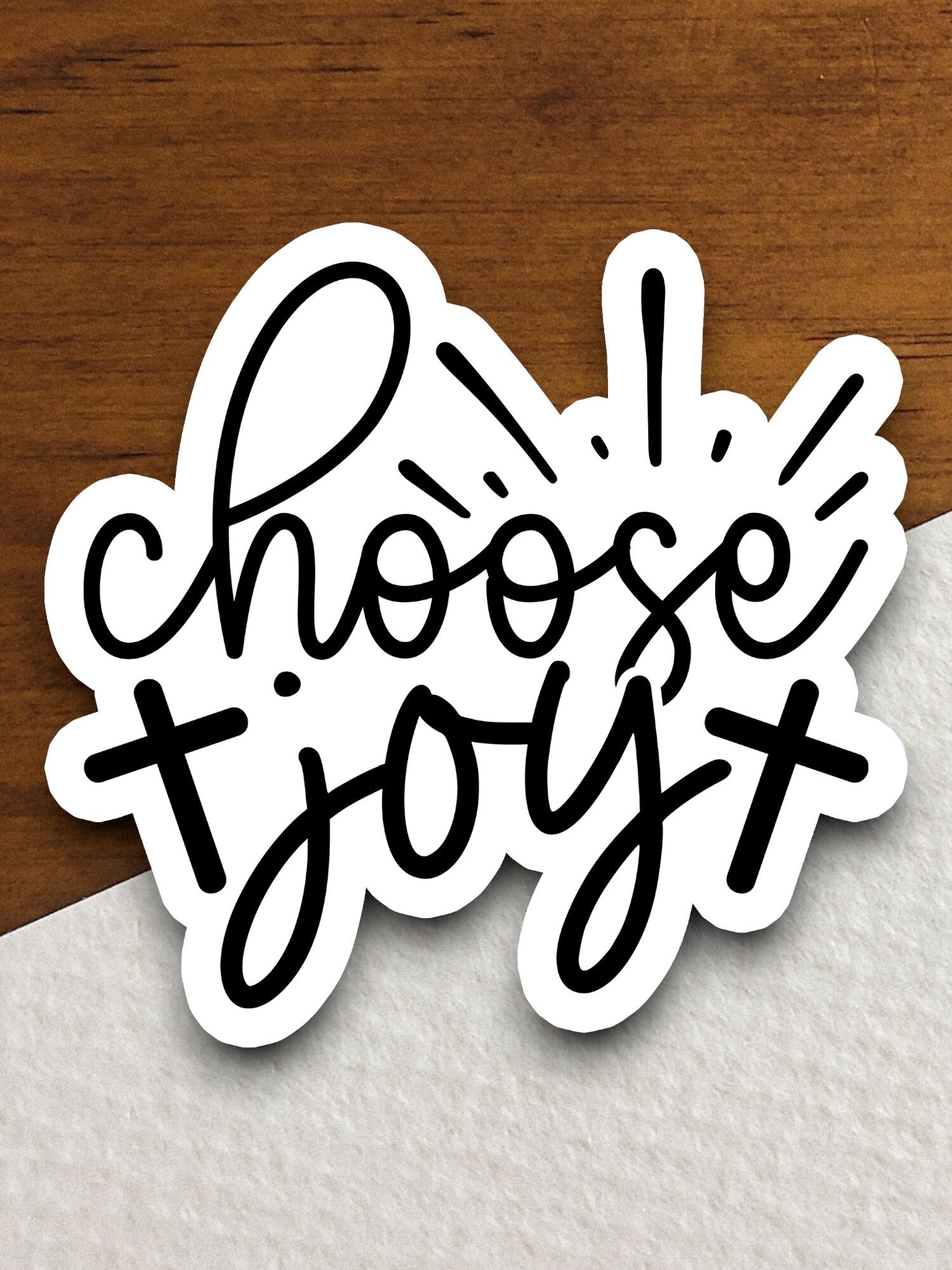 Choose Joy sticker, Romans 15 sticker, cross sticker, Religious Sticker, Faith Sticker, Worship Sticker, Christian Sticker, Room Décor