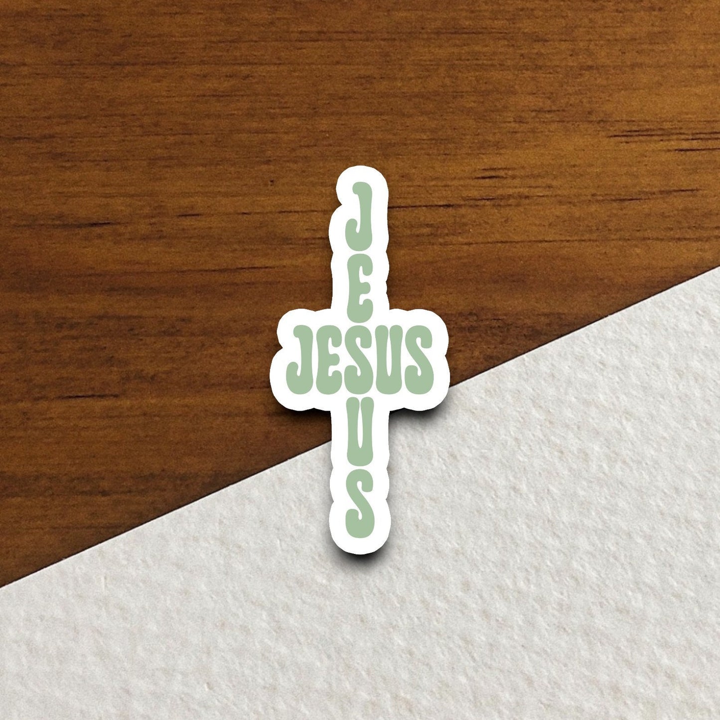 Jesus Sticker, Christian stickers, Religious Sticker, Faith Sticker, Worship Sticker, Christian Sticker, Scripture Sticker, Room Décor