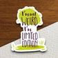 I'm Not Weird I'm Limited Edition sticker, funny stickers, laptop stickers, water bottle sticker, sticker with sayings