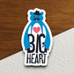 Big Heart Sticker, Laptop Stickers, Funny Stickers, Laptop Decals, Tumbler Stickers, Water Bottle Sticker, Custom Stickers, Room Décor