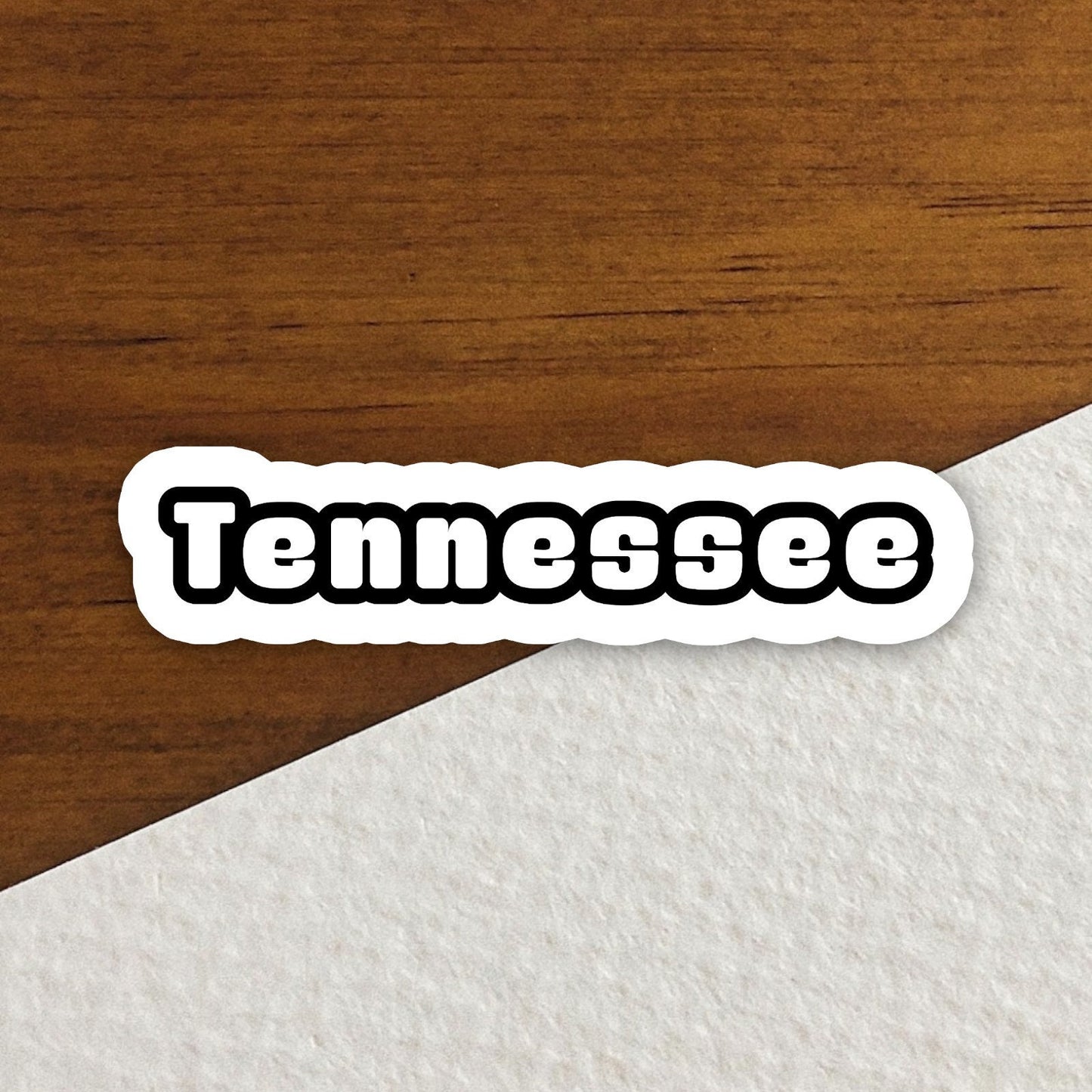 Tennessee Sticker, State Sticker, Water Bottle Sticker, Journal Sticker, Laptop Sticker, Room Decor