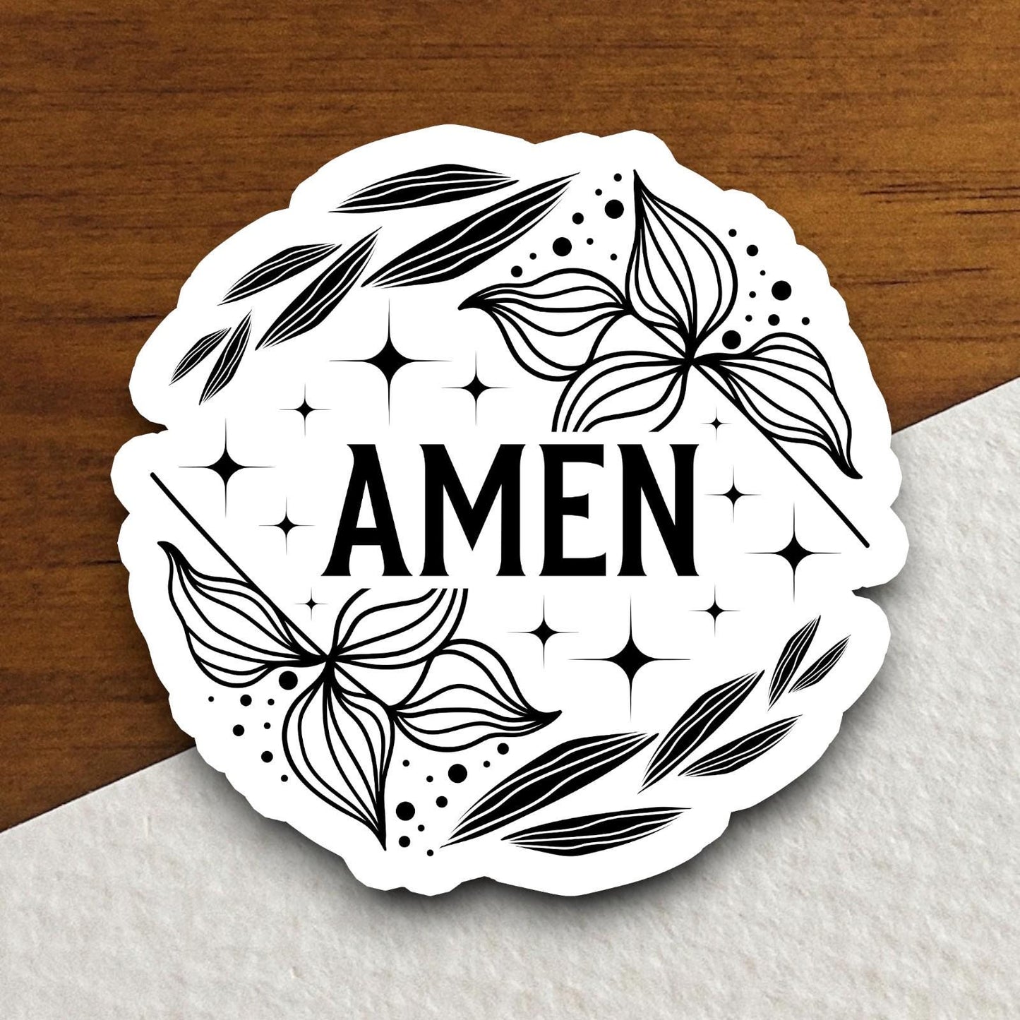 Amen sticker, Religious Sticker, Faith Sticker, Worship Sticker, Christian Sticker, planner sticker