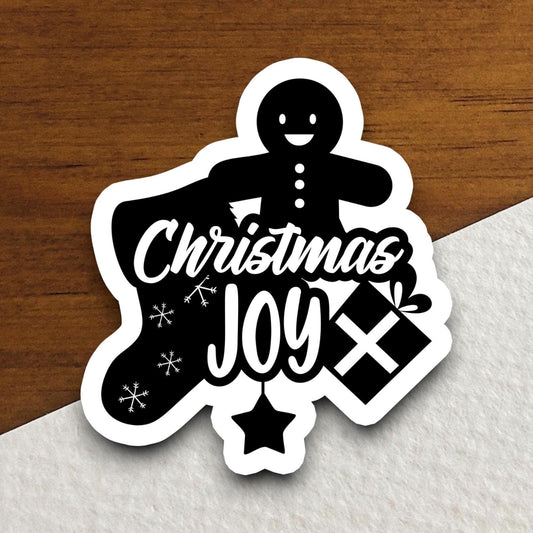 Christmas Joy sticker, Religious Sticker, Faith Sticker, Worship Sticker, Christian Sticker, Scripture Sticker, Christmas Sticker