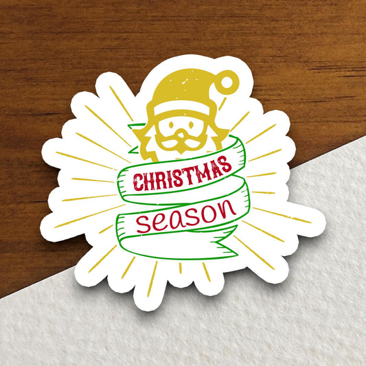 Christmas Season sticker, Religious Sticker, Faith Sticker, Worship Sticker, Christian Sticker, Scripture Sticker, Christmas Sticker